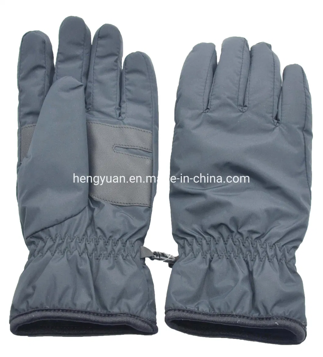 Wholesale Warm Ski Gloves with Magic Tape and Customized Logo BSCI, Oeko Tex